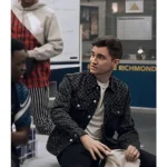 Ted Lasso S03 Colin Hughes Black Denim Jacket