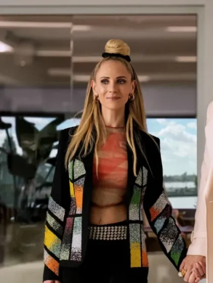 Ted Lasso S03 Keeley Jones Beaded Wool Blazer