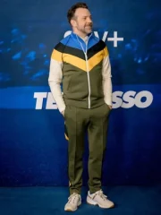 Ted Lasso S3 Premiere Jason Sudeikis Tracksuit