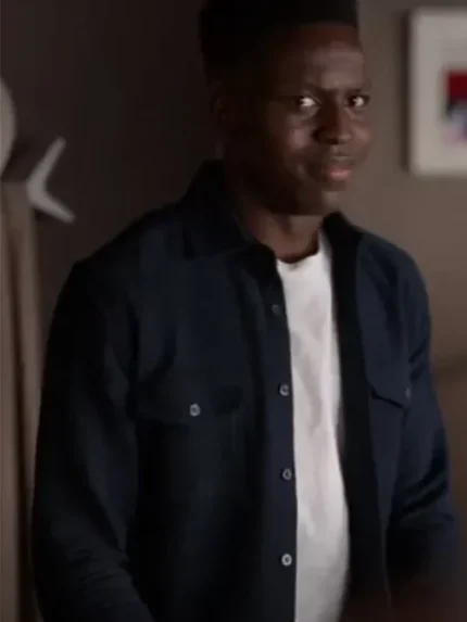 Ted Lasso Toheeb Jimoh Black Cotton Jacket