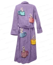 Tyler Durden Fight Club Bath Robe Iconic Movie Lounge Wear - Image 5
