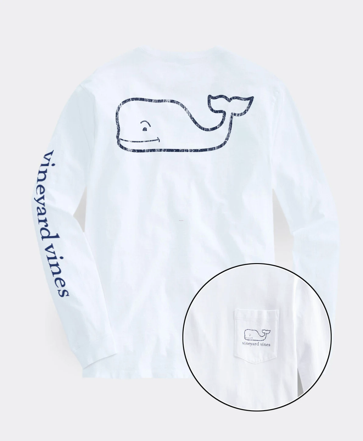 Vinny-Vines-Full-Sleeve-White-Shirt Vinny Vines Men's Short-Sleeve Tee Collection Paradise Scenes - Image 2