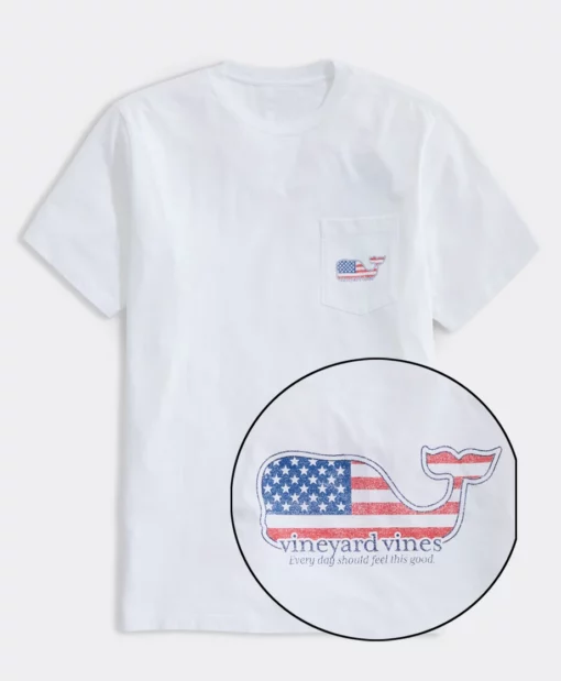 Vinny-Vines-Pullover-White-Shirt-510x619 Vinny Vines Men's Short-Sleeve Tee Collection Paradise Scenes - Image 6