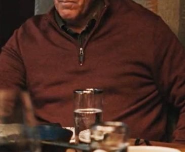 Yellowstone John Dutton S04 Maroon Fleece Sweatshirt - Image 2