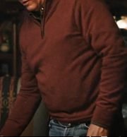 Yellowstone John Dutton S04 Maroon Fleece Sweatshirt - Image 3