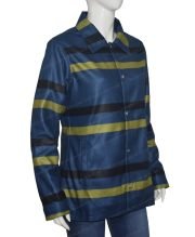 Yellowstone S02 E08 Kelly Reilly Beth Dutton Blue Jacket - Image 4