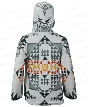 Yellowstone Kelly Reilly White Poncho Cloak Coat - Image 6