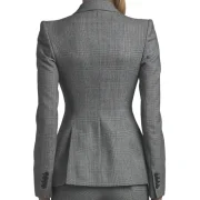 Yellowstone Season 5 Beth Dutton Grey Blazer - Image 3