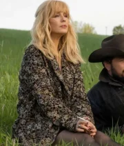 Yellowstone S05 Beth Dutton Floral Coat