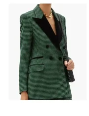 Ted Lasso S03 Bex Green Plaid Blazer - Image 2
