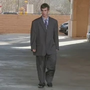 Nathan Fielder Big Suit Uniquely Gray and Stylish Ensemble - Image 2