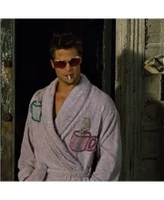 Tyler Durden Fight Club Bath Robe Iconic Movie Lounge Wear