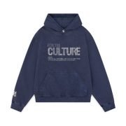 For The Culture Crystal Blue Hoodie Vibrant Fleece Apparel