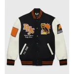 Sunset Glory Dylan's Phoenix Suns Wool Varsity Jacket for NBA Enthusiasts