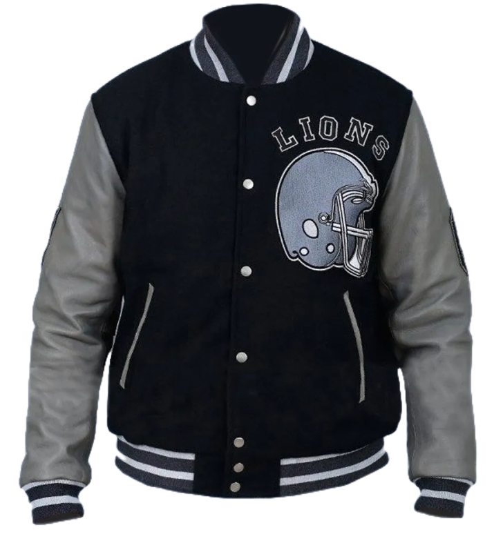 Eddie Brock Venom 2 Tom Hardy Detroit Lions Varsity Jacket