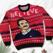 Ted Lasso Christmas Sweater - Image 4