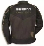 Ducati Corse Motorcycle Leather Racing Jacket - Image 2