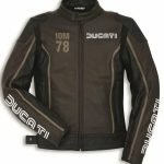 Ducati Corse Motorcycle Leather Racing Jacket