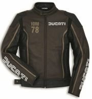 Ducati Corse Motorcycle Leather Racing Jacket