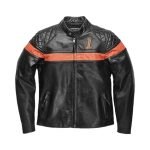 Harley Davidson Men's Genuine Leather Motorcycle Jacket