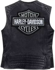 Harley Davidson Moto Café Biker Motorcycle Vest