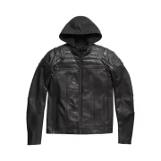 Harley-Davidson Skull Reflective Auroral Leather Jacket