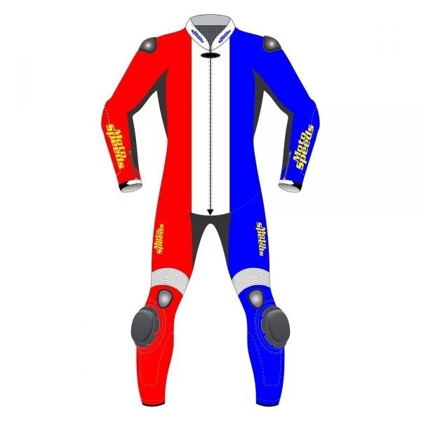 Custom Netherlands Flag Leather Suit for Riders