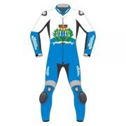 Custom San Marino Flag Motorcycle Suit