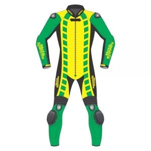 Diamond Leather Racing Suit for Superior Performance and Protection