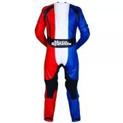 France Flag Motorbike Race Leathers for Superior Performance