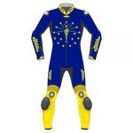 Indiana Flag Custom Leather Racing Suit