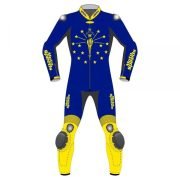 Indiana Flag Custom Leather Racing Suit