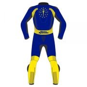 Indiana Flag Custom Leather Racing Suit