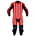 Riding suits that blend durable leather with cool motorcycle style.