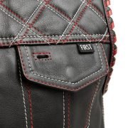 Sinister Men's Leather Motorcycle Vest - Image 5