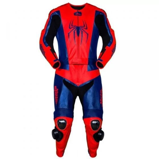 Spider-Man Moto Leather Suit for Racers