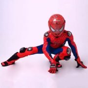 Spider-Man Motorcycle Leather Jacket & Suit
