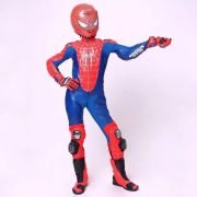 Spider-Man Motorcycle Leather Jacket & Suit