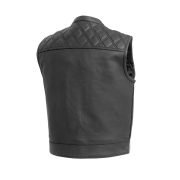 Upside Men's Leather Vest Stylish and Durable Club Look
