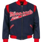 1965 Minnesota Twins Varsity Blue Wool Jacket
