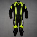 Alpha Neon Leathers High-Performance Racing Gear for Riders