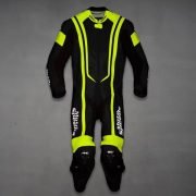 Alpha Neon Leathers High-Performance Racing Gear for Riders