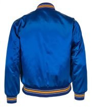 Authentic 1982 Seattle Mariners Bomber Satin Jacket-Blue Classic Design
