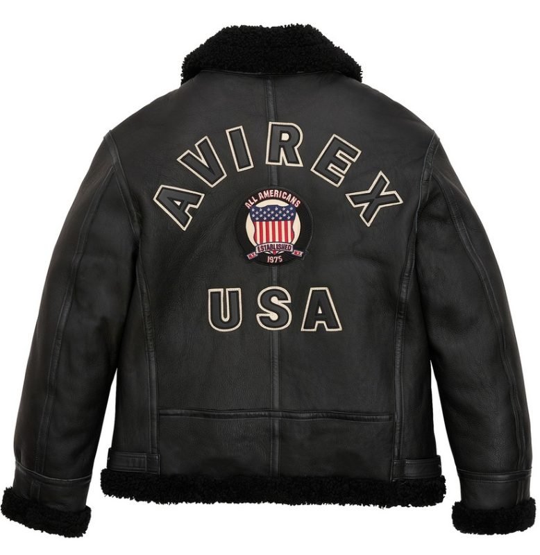 Avirex B3 Shearling Black Leather Jacket – Buy the Best Original Now!