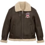 Buy Original Avirex B3 Chocolate Shearling Leather Jacket for Winter