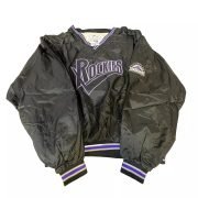 Colorado Rockies Vintage Chalk Line MLB 2XL Windbreaker Pullover Jacket