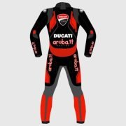 Ducati Corse Motorbike Leather Racing Suit - Image 2