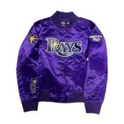 Elevate Your Look Rays Women's Purple Satin Jacket