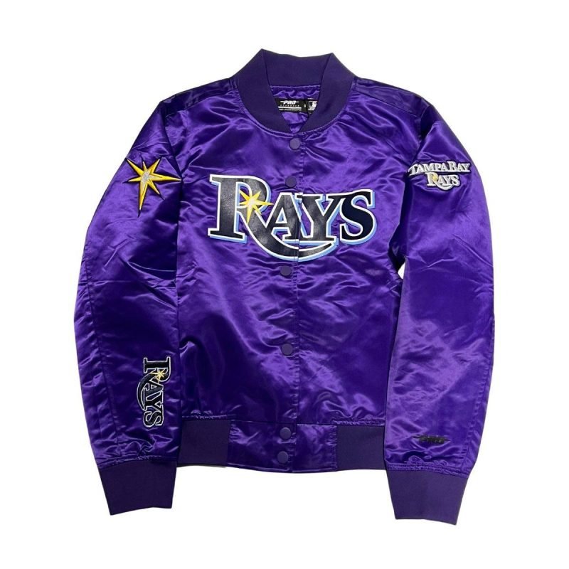 Elevate Your Look Rays Women's Purple Satin Jacket
