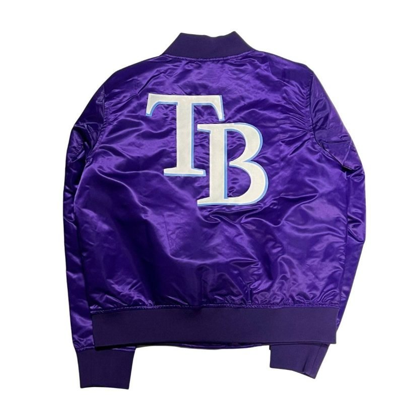 Elevate Your Look Rays Women's Purple Satin Jacket